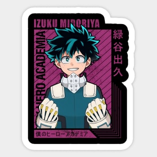 Izuku Midoriya – The Boy Who Became a Hero Sticker